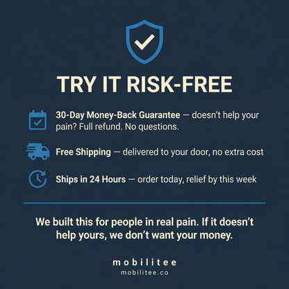 Mobilitee™ Hip Brace - Targeted Heat That Moves With You